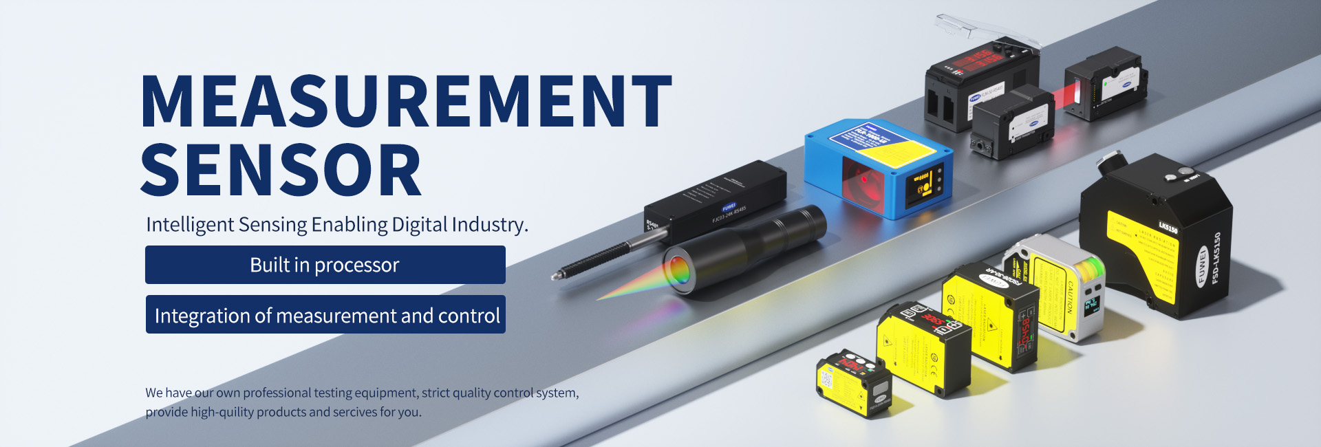 सेंसर्स निर्माता को मापने