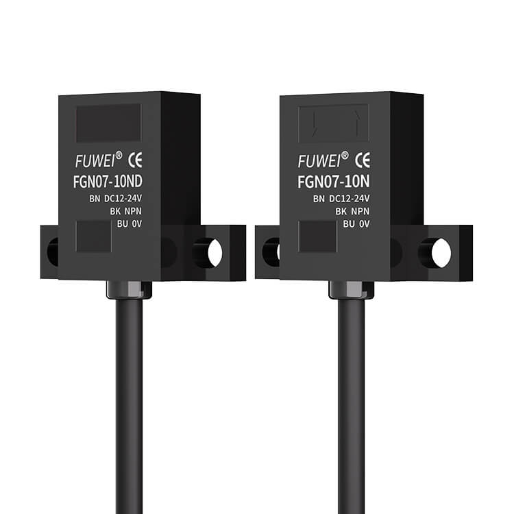 फ्लैट फोटोइलेक्ट्रिक सेंसर कैसे काम करता है?